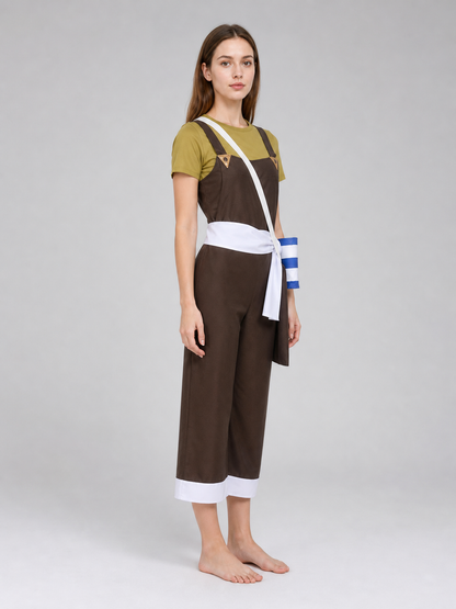 Usopp One Piece Cosplay Costume with Accessories
