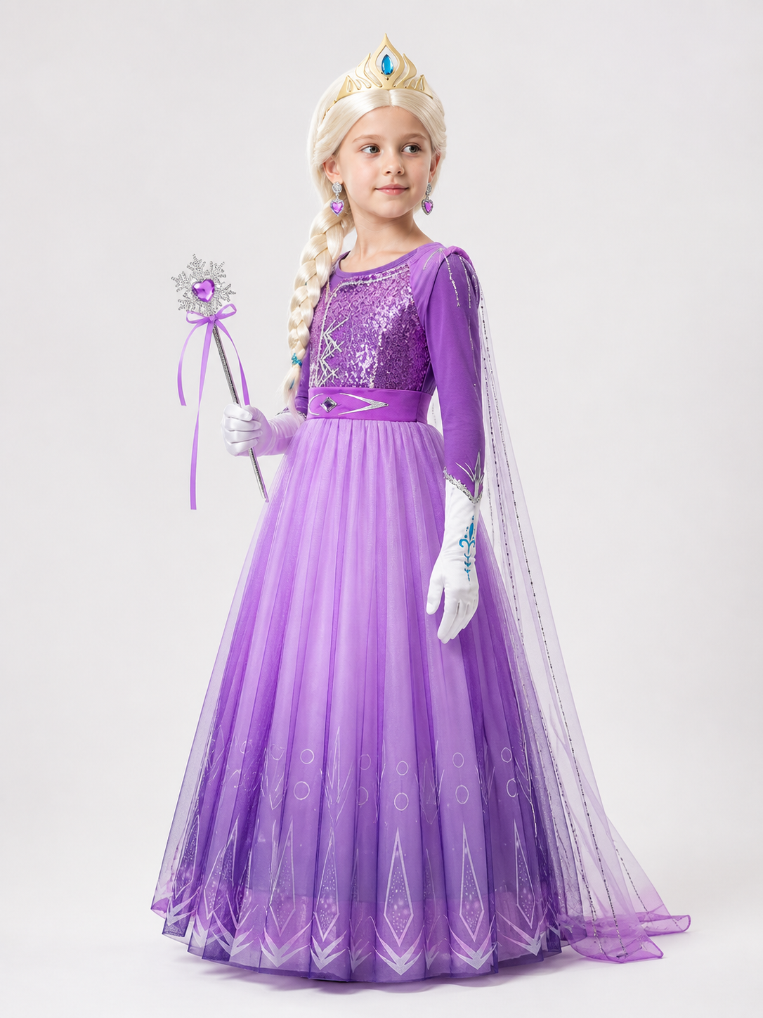 Halloween and Cosplay Princess Costume side view