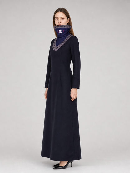 Kurapika Cosplay Costume, Long Robe with High Collar