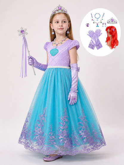 Mermaid Costume for Halloween and Cosplay side view