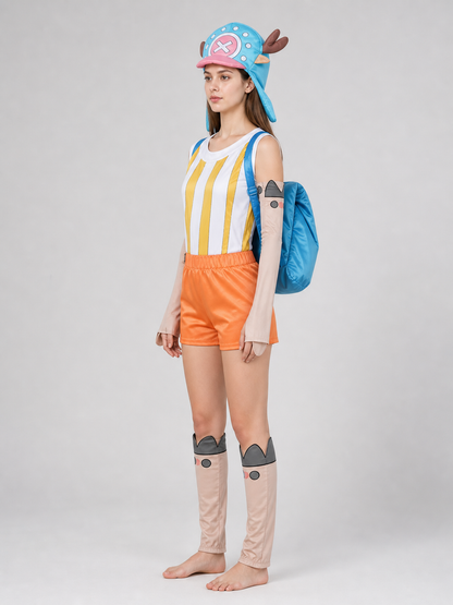 Tony Tony Chopper Cosplay Costume with Accessories