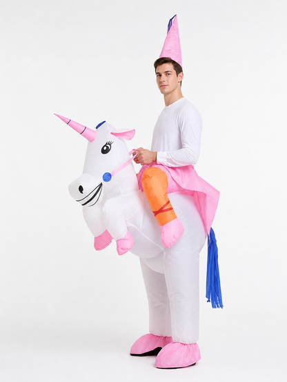 Inflatable Unicorn Costume for Parties and Halloween