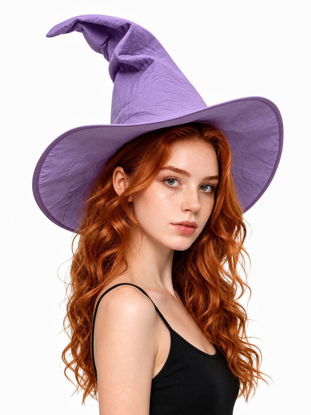 Light Purple Carnival Witch Hat