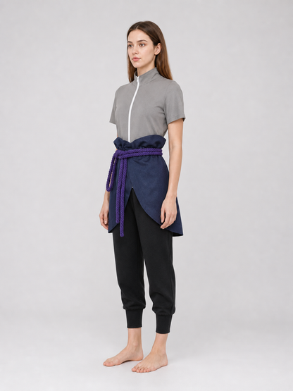 Sasuke Uchiha Cosplay Costume: Top and Pants