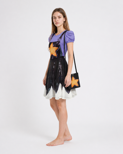 Star Crossbody Bag and Dress Set side view