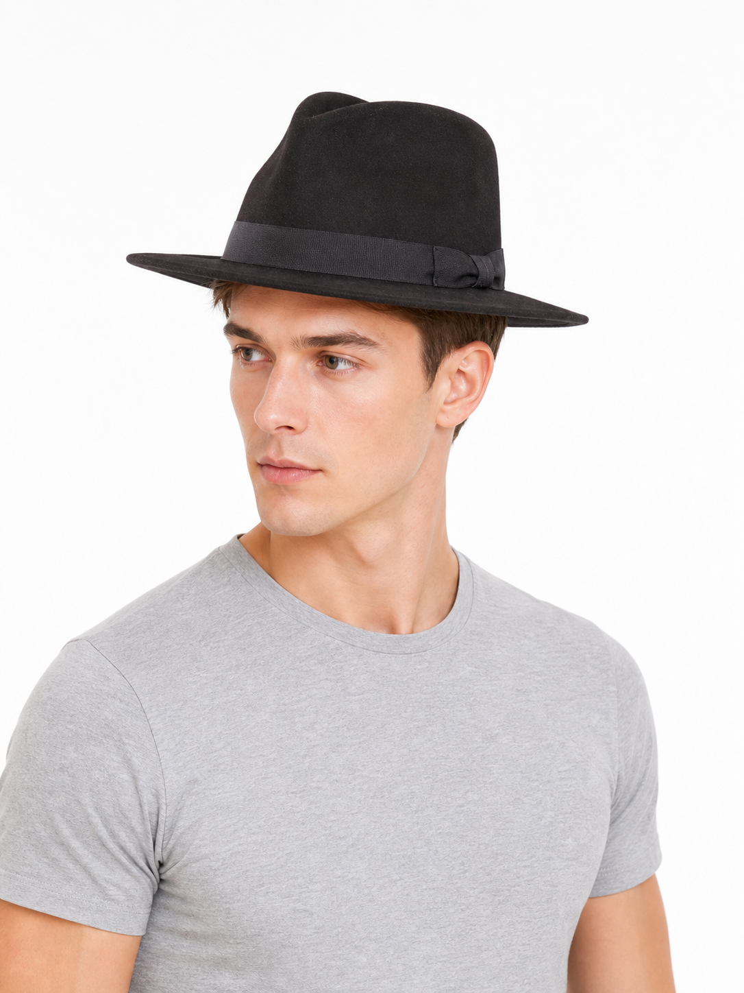 Carnival Wide-Brim Fedora Hat