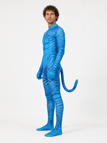Avatar Tailored Jumpsuit Costume for Cosplay side view