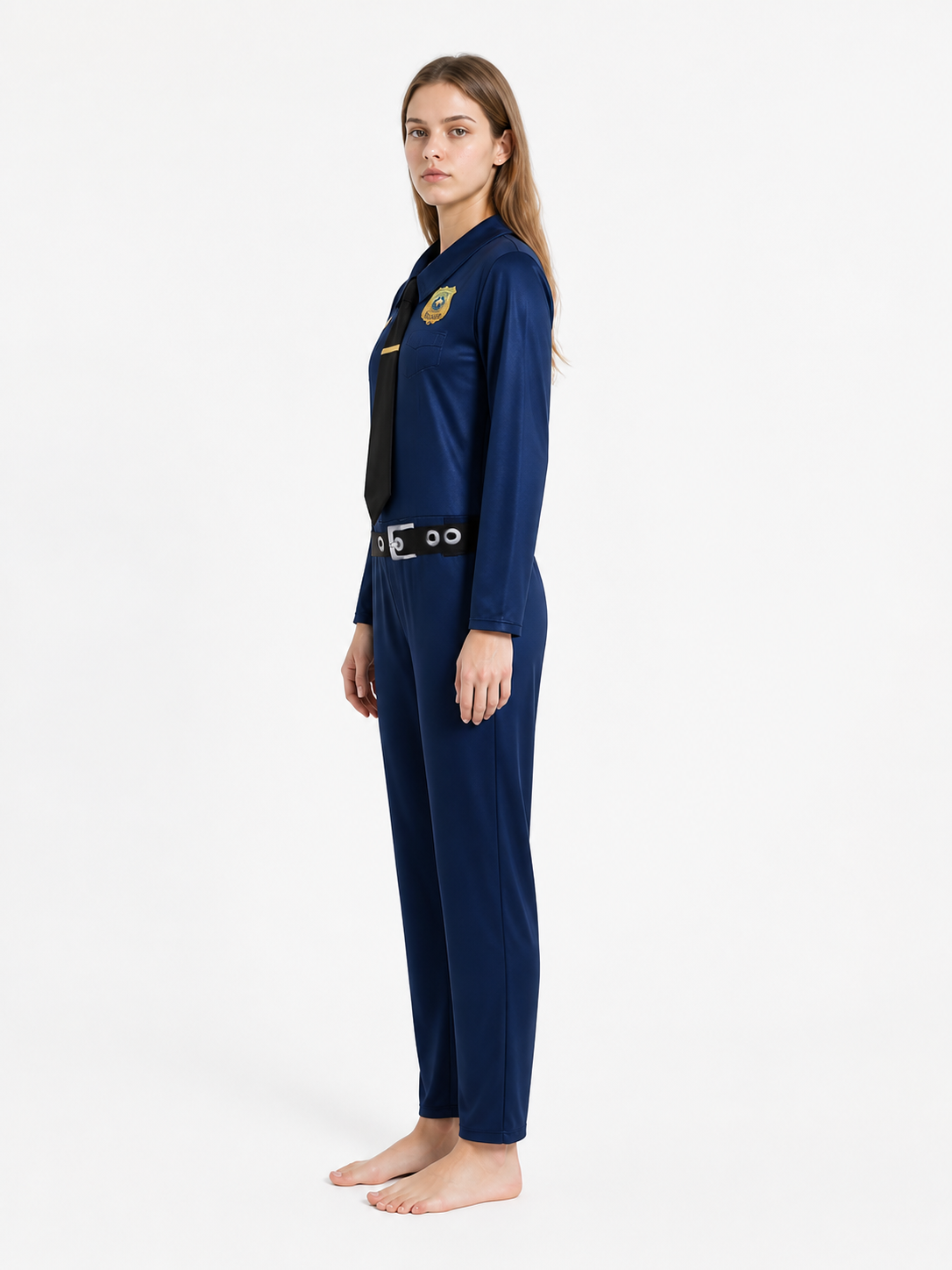 Leopard Carnival Costume, One-Piece Jumpsuit side view
