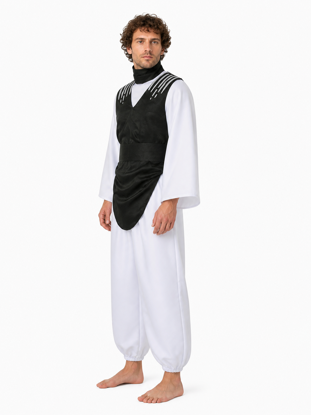 Jujutsu Kaisen Black and White Cosplay Jumpsuit side view