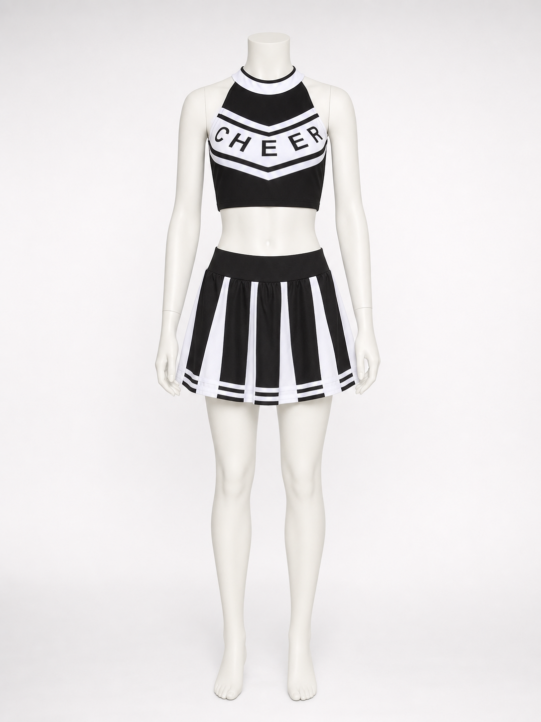 Cheerleading-Style Stage Costume Set