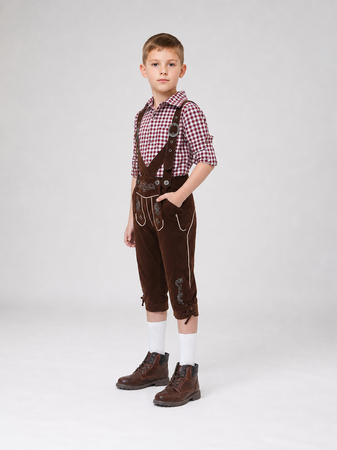 Oktoberfest-Style Costume: Shirt and Pants