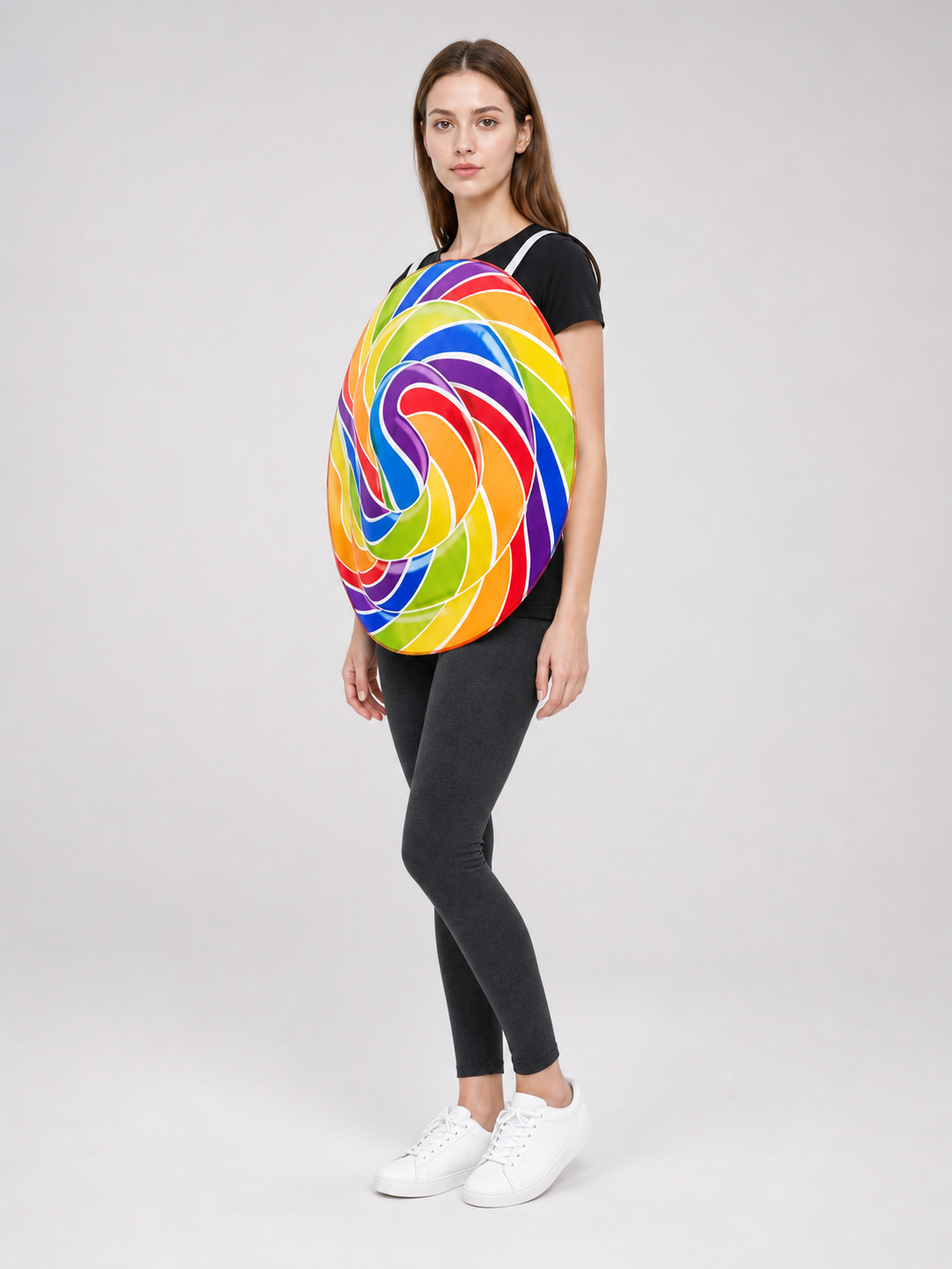 Candy Costume with Rainbow Pattern