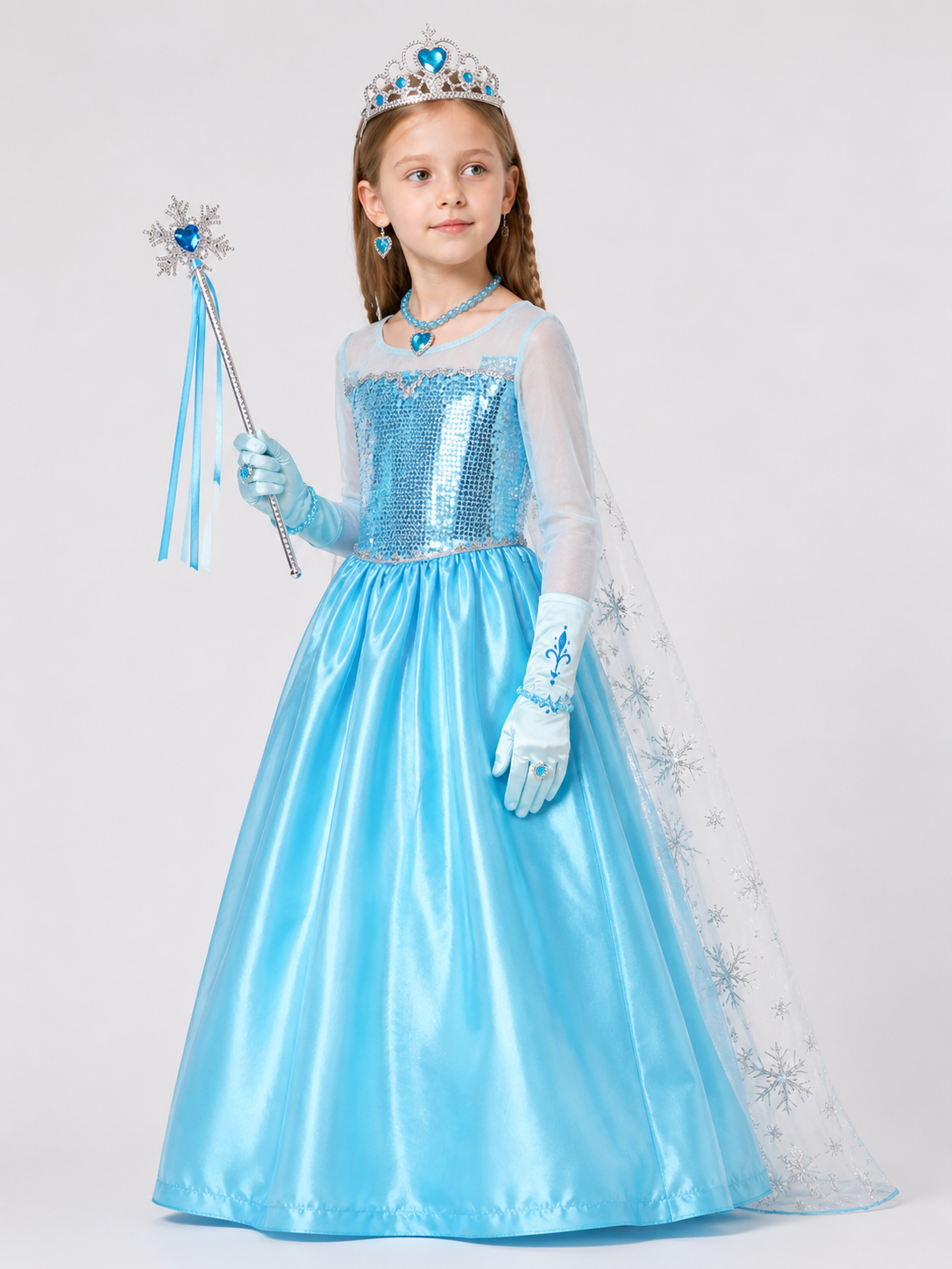 Snow Princess Halloween Costume side view