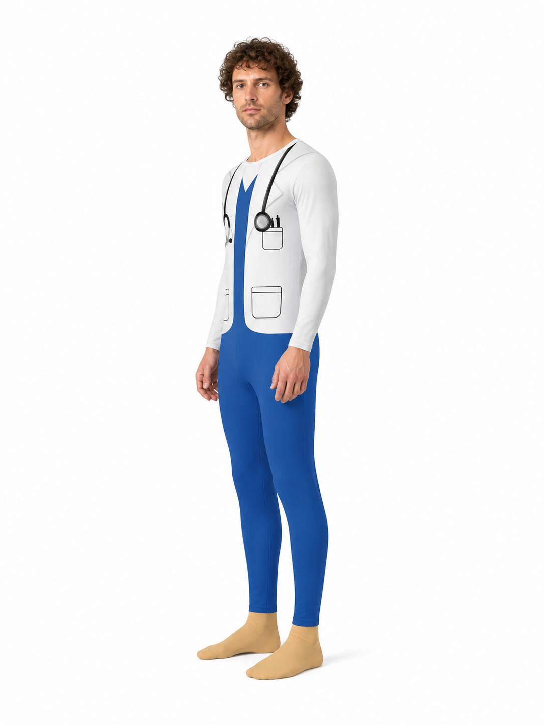 Deer Doctor Carnival Costume Jumpsuit side view