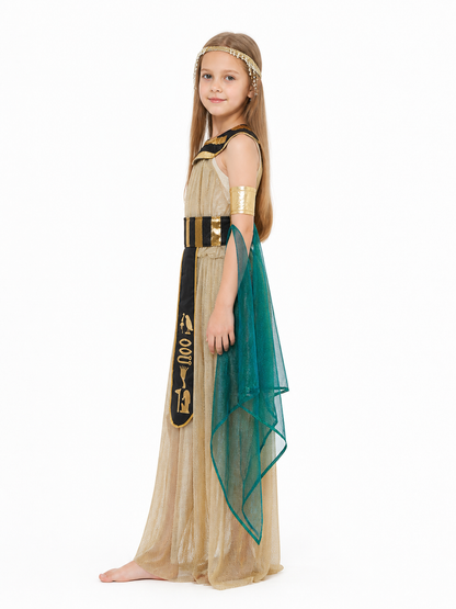 Ancient Egyptian Style Cosplay Costume side view