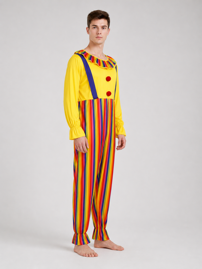 Clown Costume for Carnival and Stage Performances