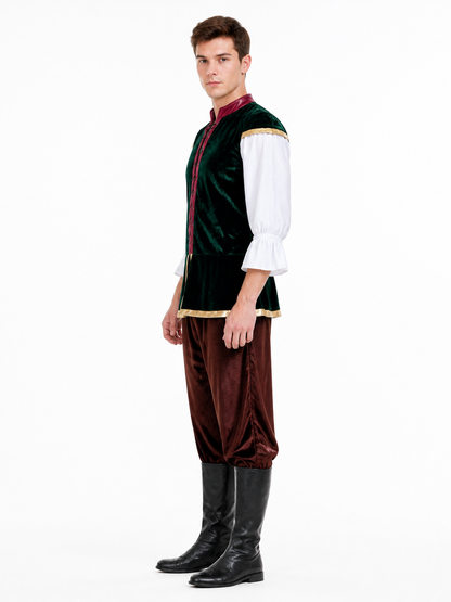 Historical Cosplay Costume: Jacket and Pants side view