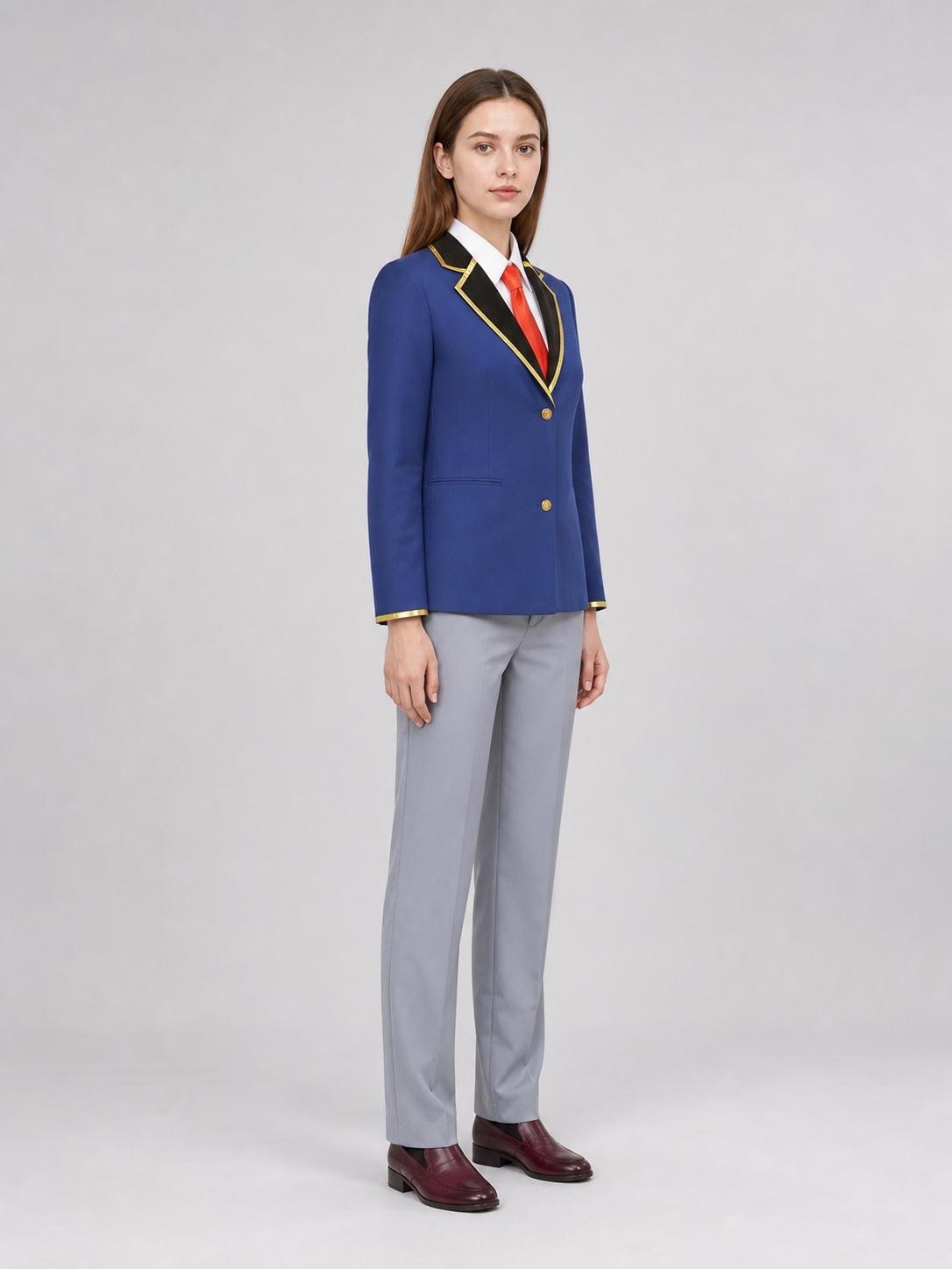 Cosplay costume: jacket, shirt, tie, and pants