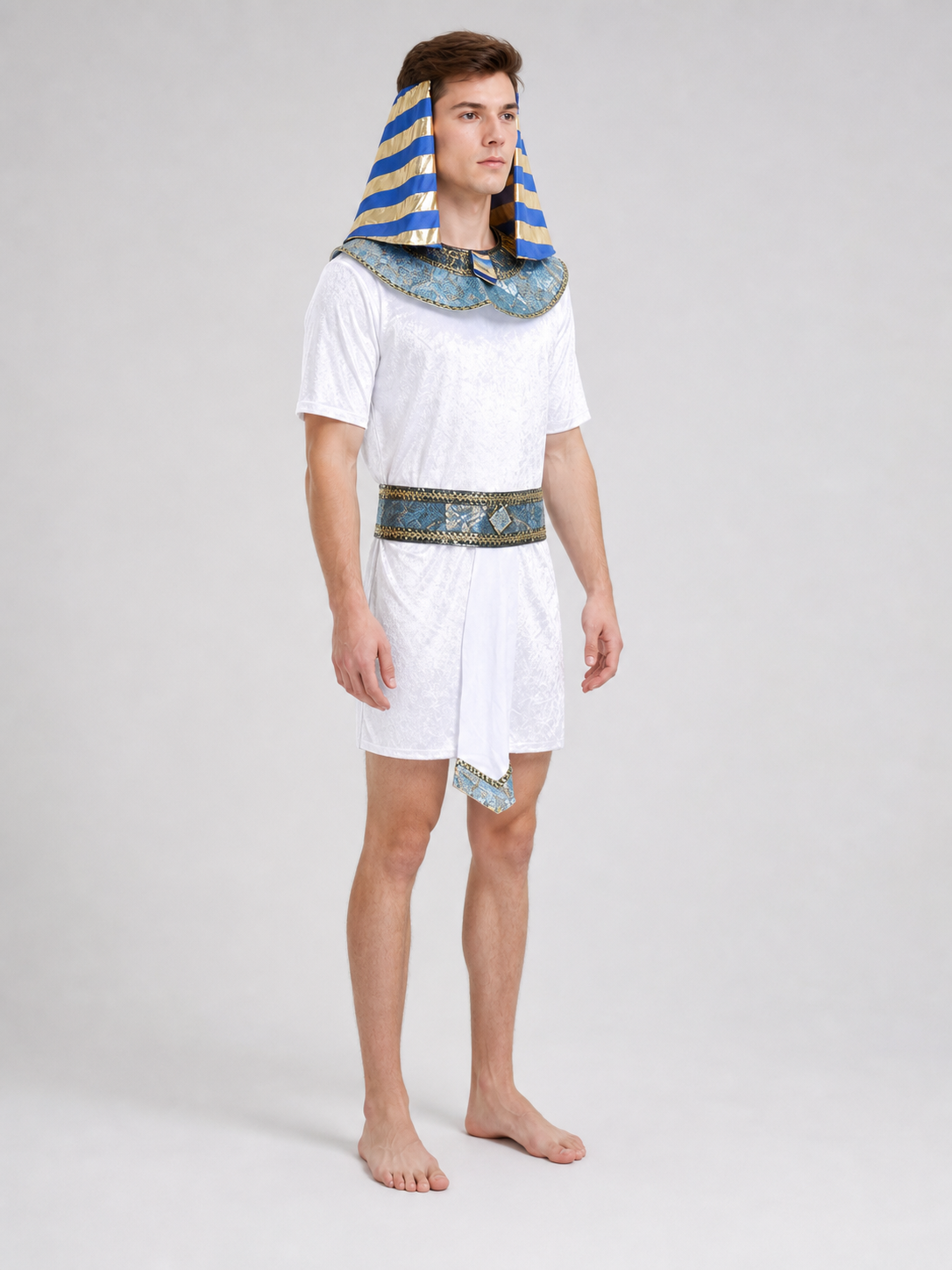 Ancient Egyptian Pharaoh Costume for Masquerades and Stage Performances