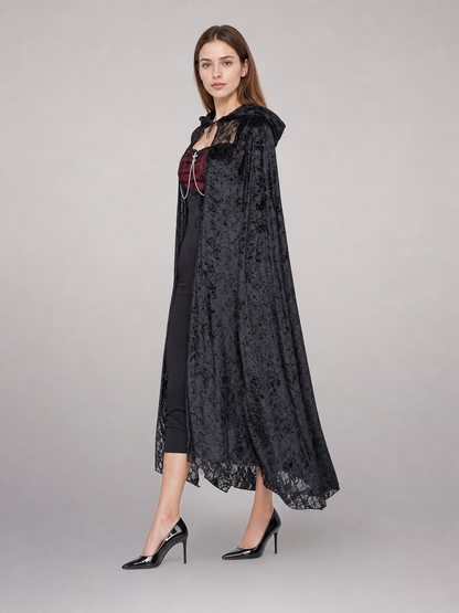 Black Gothic Vampire Costume Dress