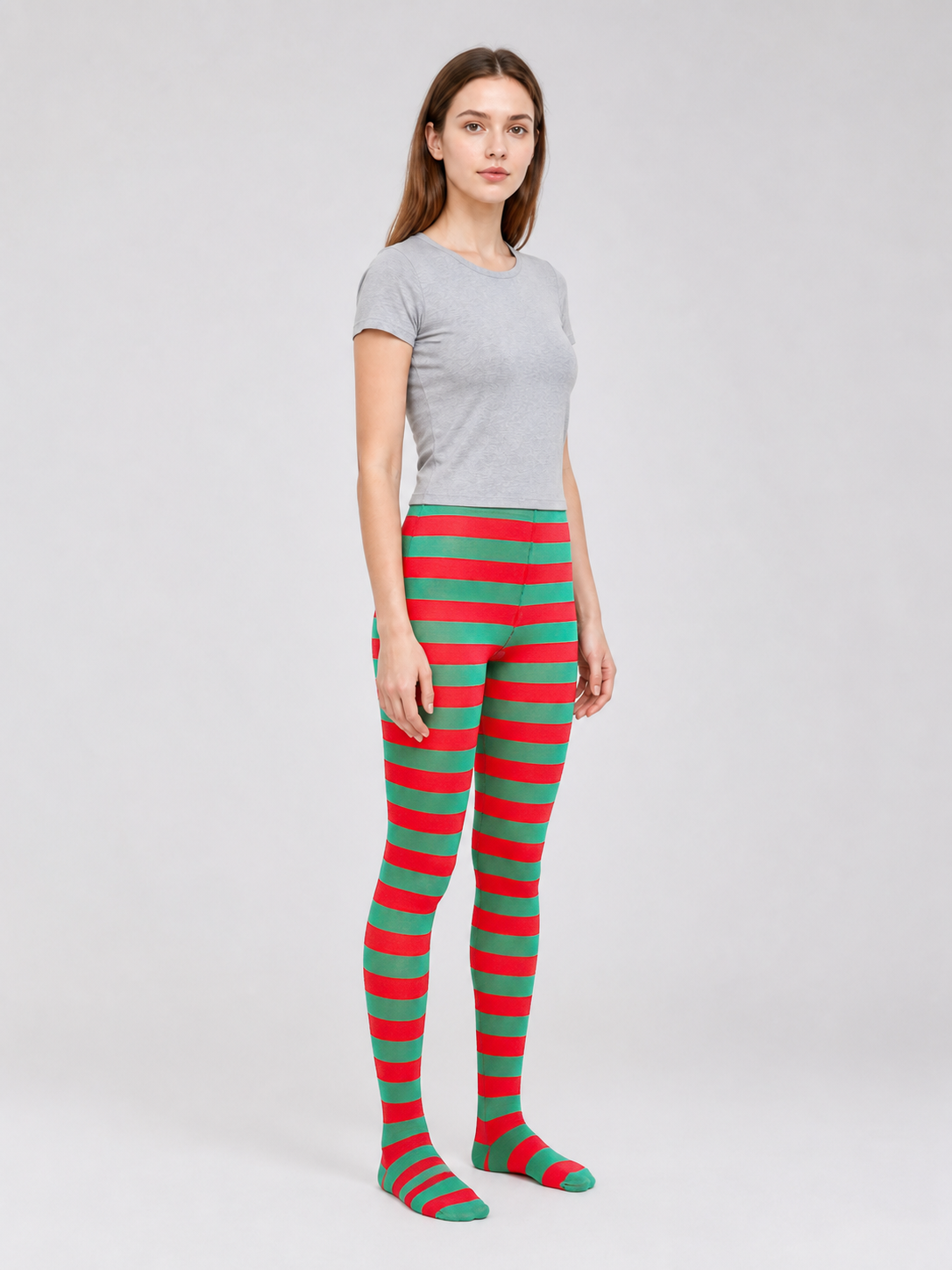 Striped Costume Tights, 3 Color Options
