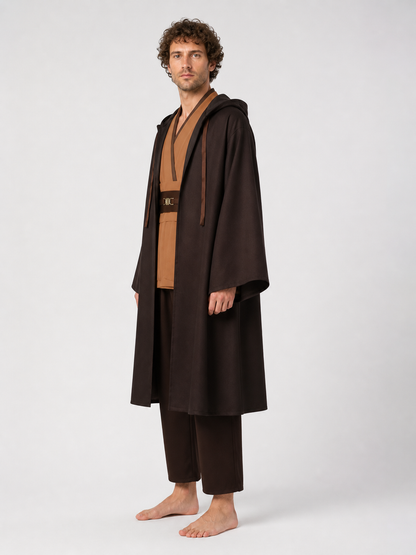 Obi-Wan Costume from Star Wars for Cosplay side view