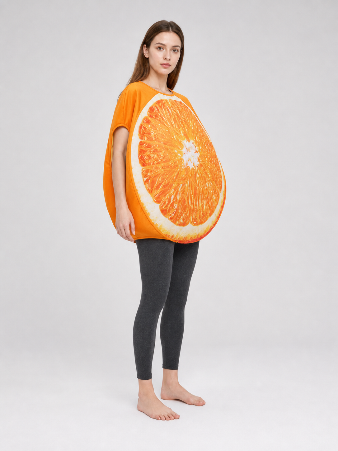 Orange Slice Costume with Headpiece