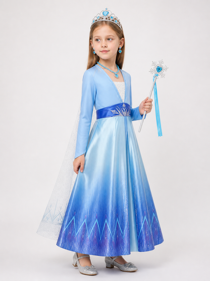 Ice Princess Halloween Carnival Costume