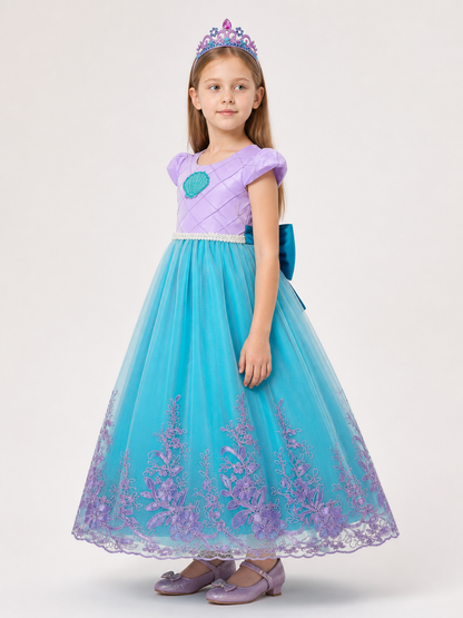 Halloween Mermaid Princess Costume side view