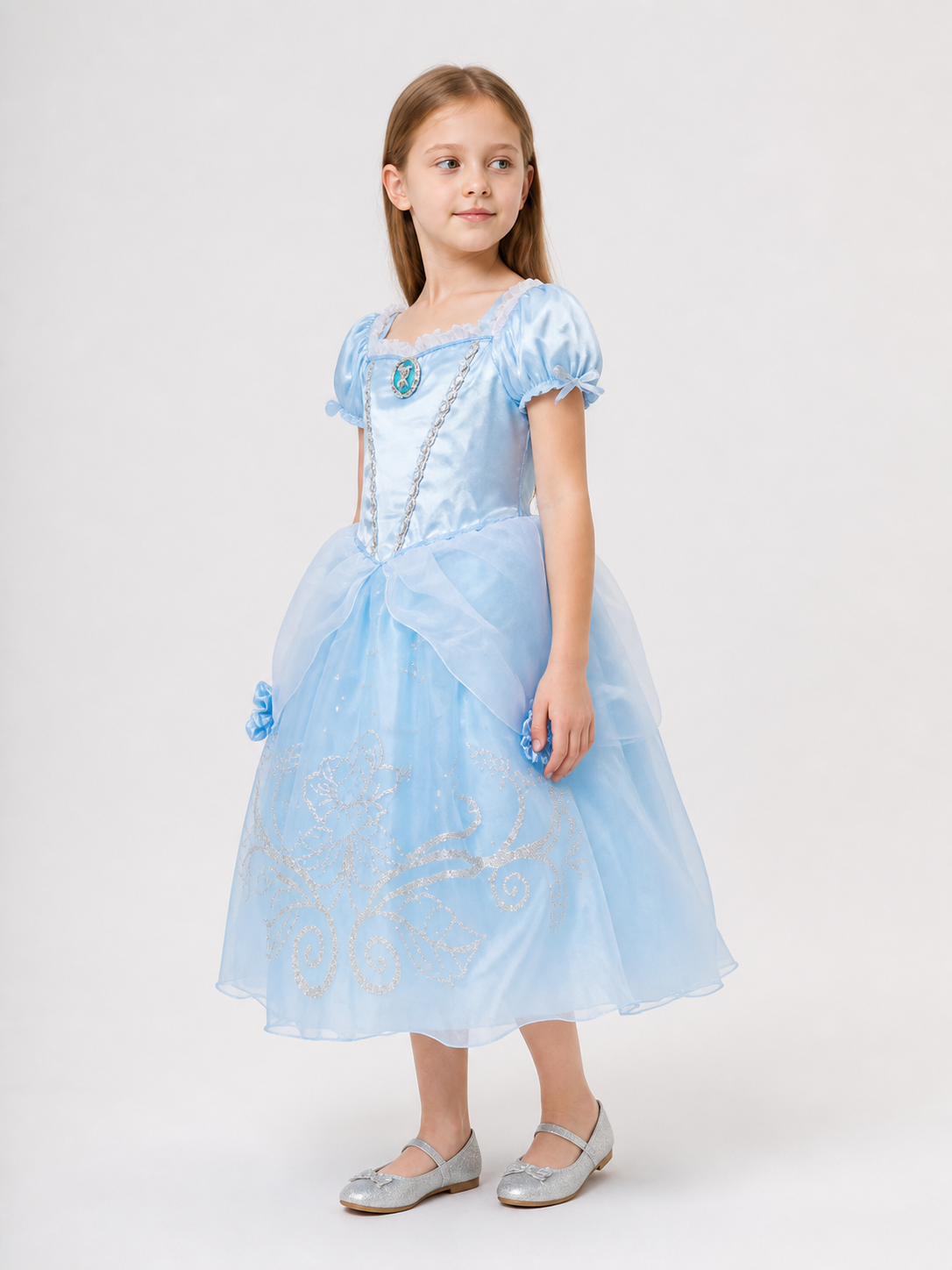 Princess Costume Dress for Halloween and Cosplay side view