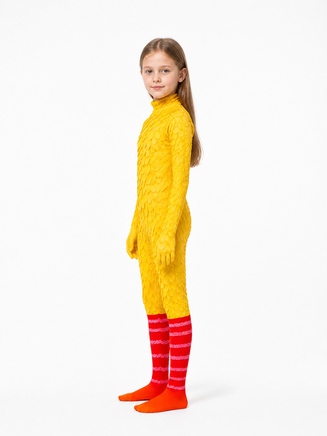 Yellow Big Bird Costume from Sesame Street side view