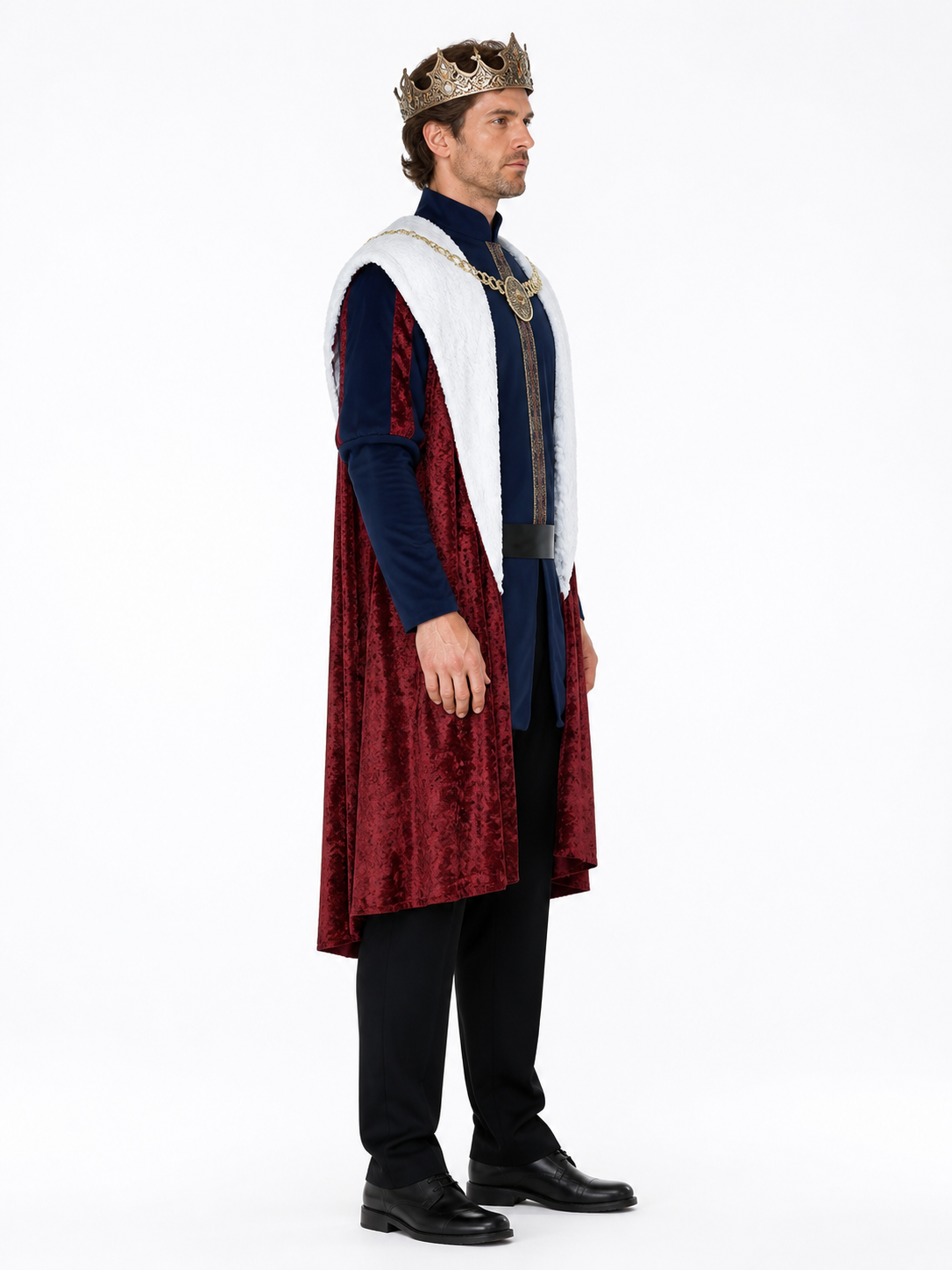 Carnival Costume with Crown and Accessories