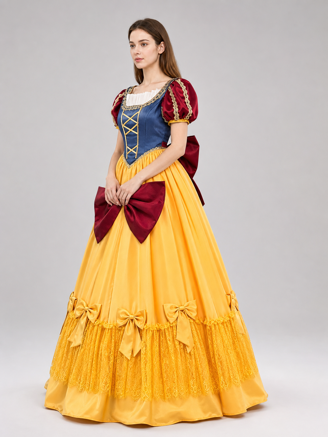 Snow White Costume Dress for Festive Performances