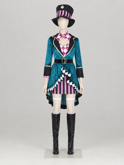 Stage Costume “Alice” with Hat and Gloves
