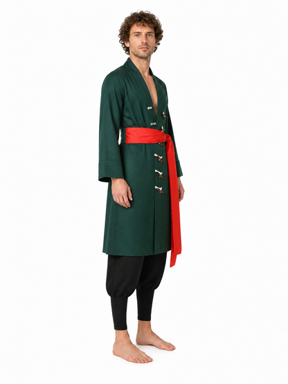Zoro One Piece Cosplay Costume for Halloween side view
