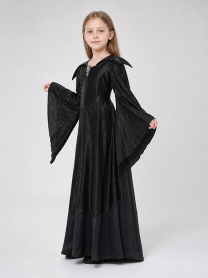 Halloween Costume: Dress and Horned Headpiece