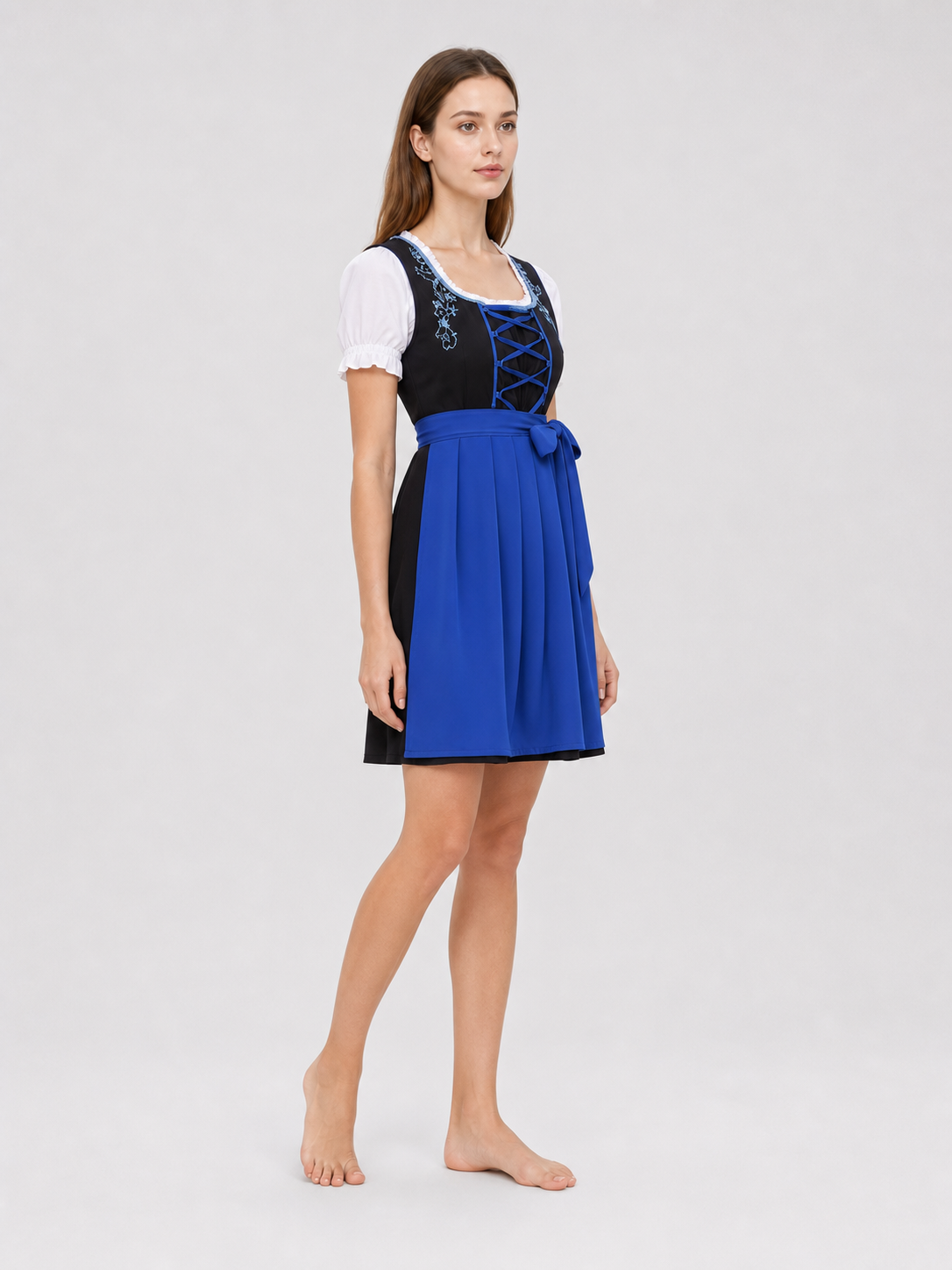 Bavarian-Style Carnival Costume Dress