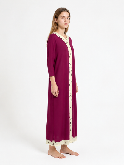 Circus Clown Cosplay Costume, Long Robe side view