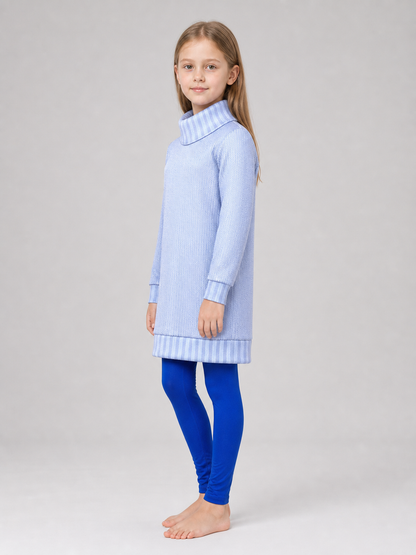 Inside Out 2 Cosplay Costume: Dress, Leggings