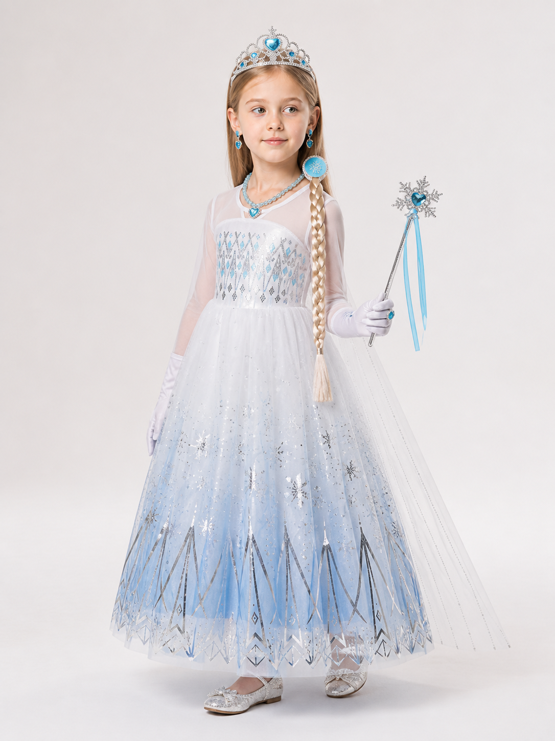 Halloween Snow Queen Costume side view