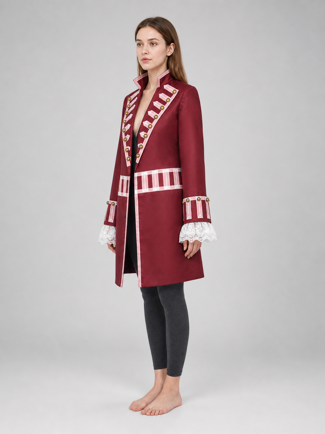 Captain Hook Cosplay Costume, Pirate Jacket