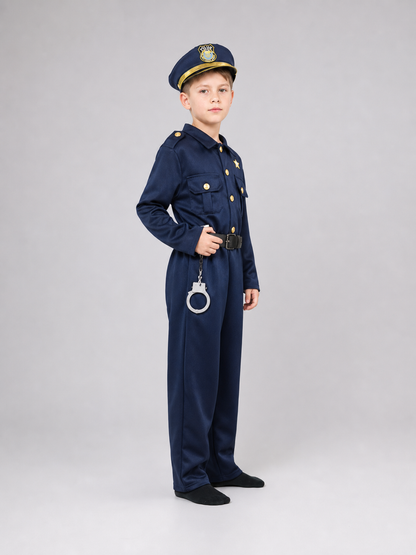 Kids' Police Costume for Cosplay and Parties