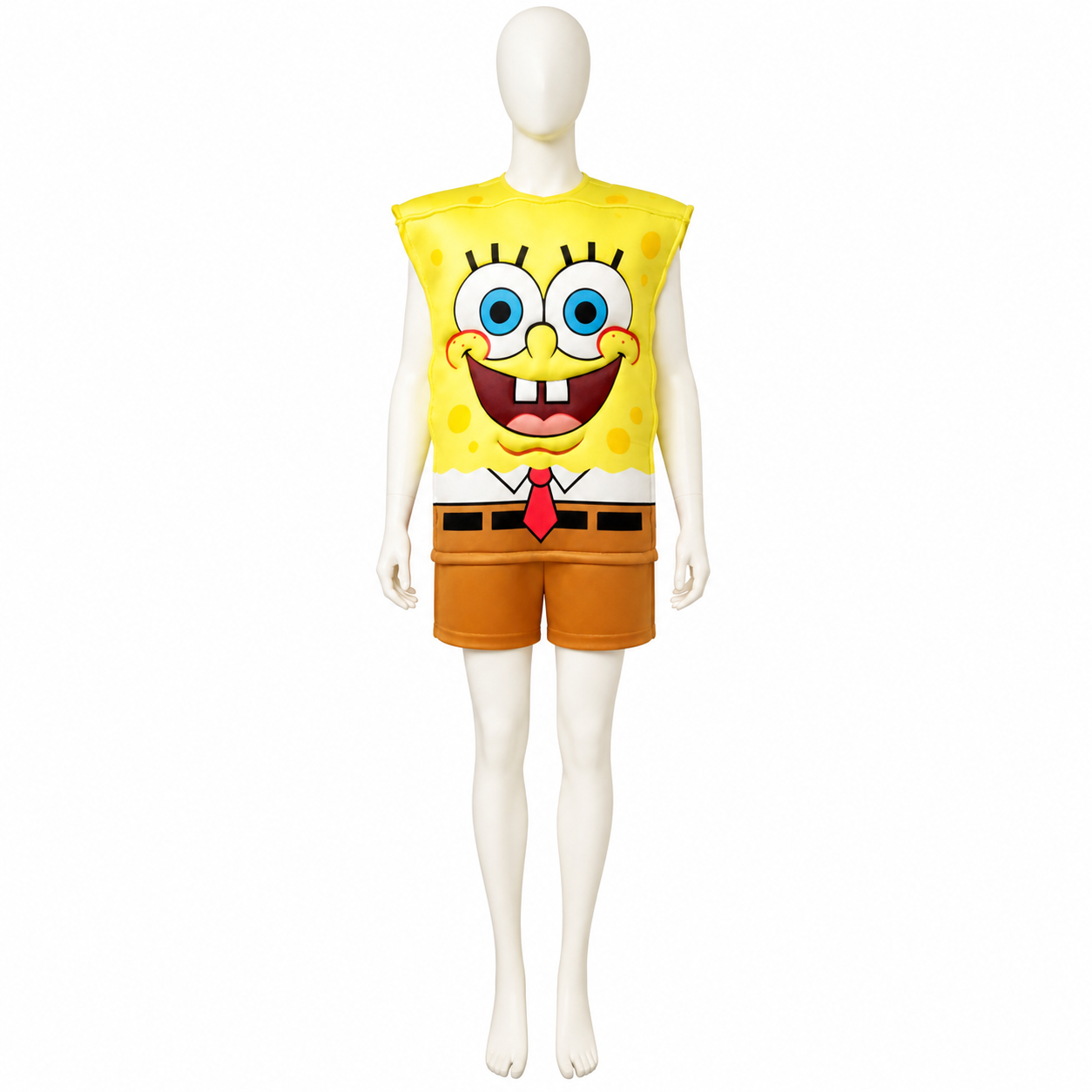 SpongeBob Yellow Carnival Costume Jumpsuit side view