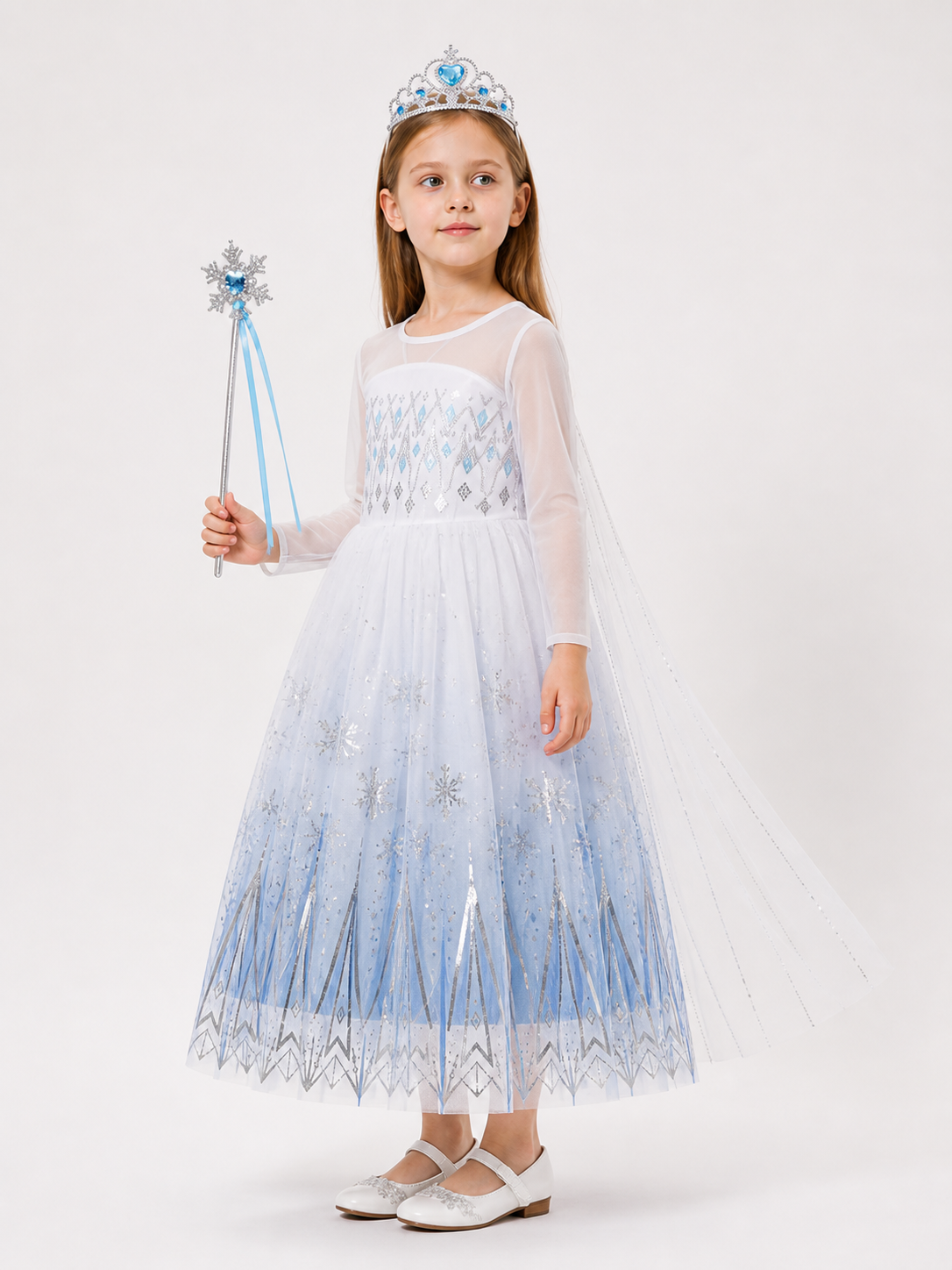Halloween Snow Princess Costume