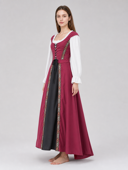Carnival Costume: Court Dress with Headdress