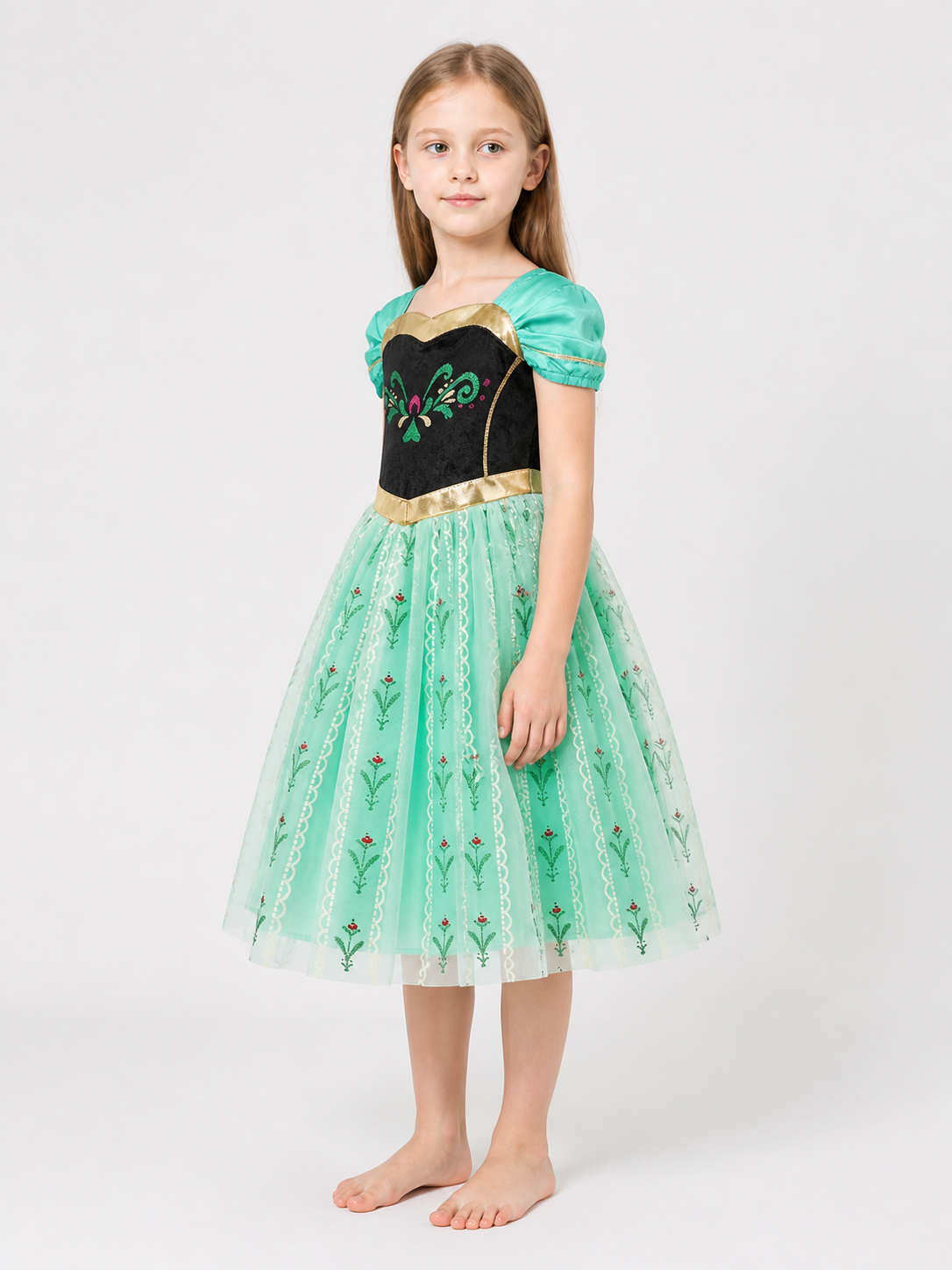 Princess Carnival Costume for Halloween and Cosplay side view