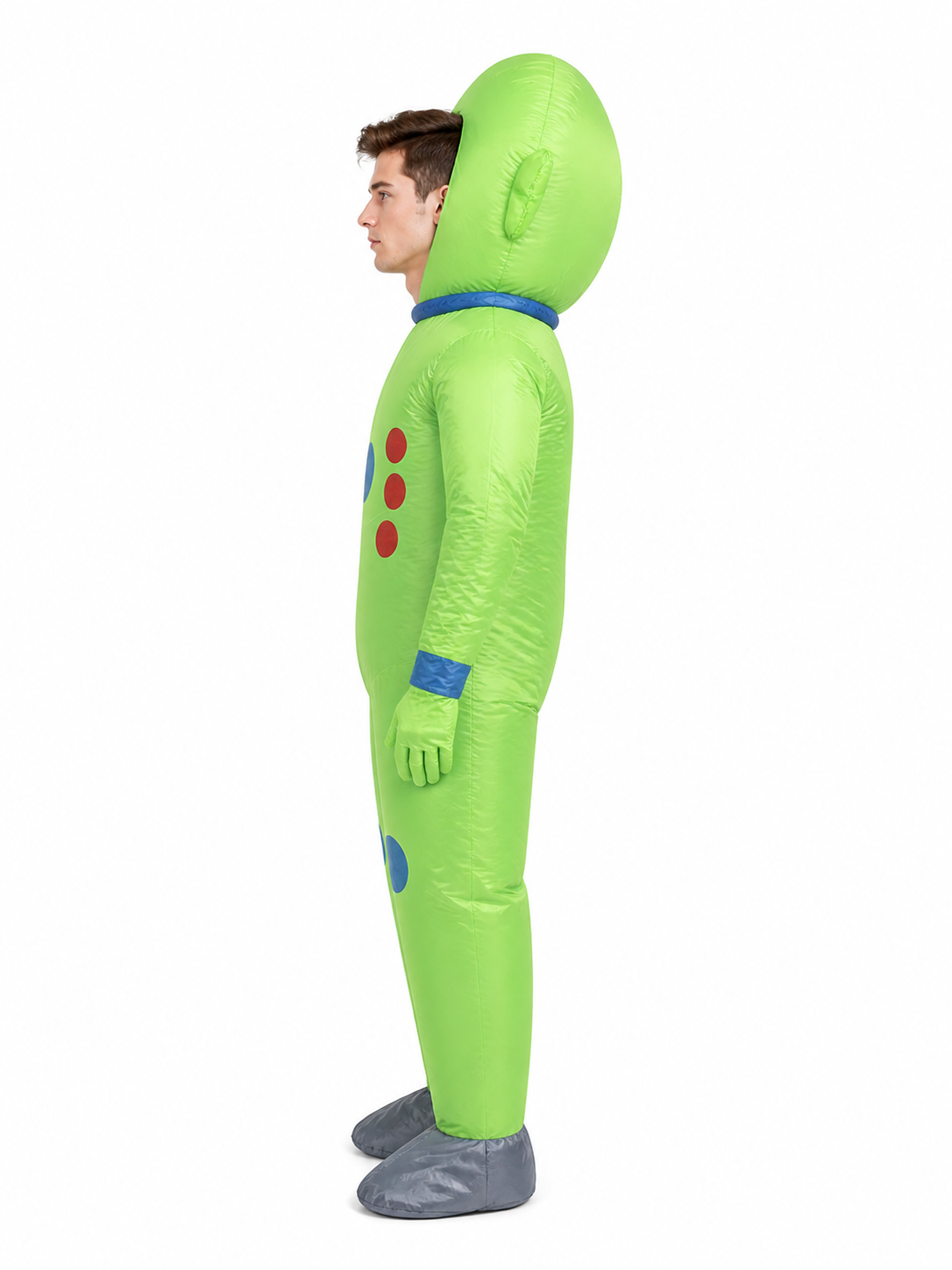 Adult Alien Costume for Halloween side view