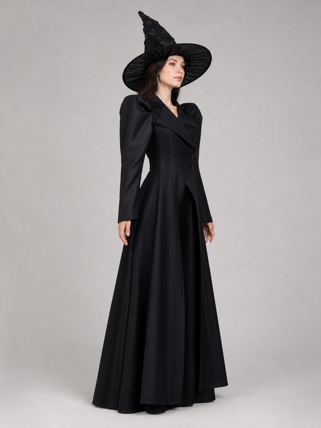 Elphaba Cosplay Costume: Cloak and Hat