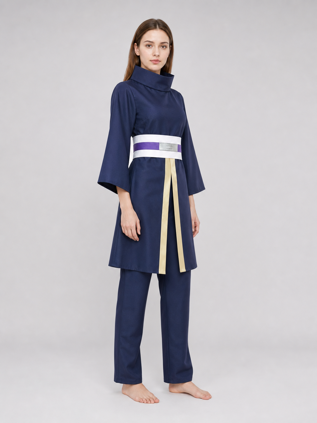 Obito Cosplay Costume: Robe, Pants, and Accessories