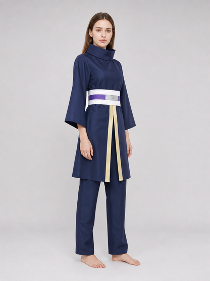 Obito Cosplay Costume: Robe, Pants, and Accessories